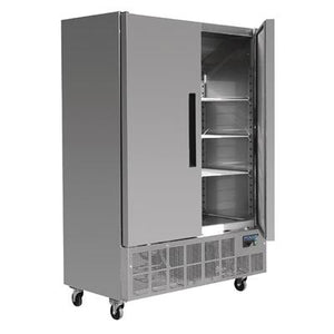 Polar Polar 960L G-Series 2 Door Slimline Freezer Stainless Steel