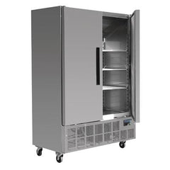 Polar Polar 960L G-Series 2 Door Slimline Freezer Stainless Steel