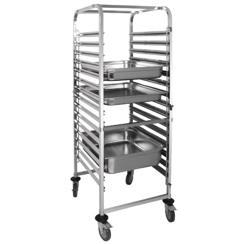 Vogue Vogue Gastronorm Racking Trolley 15 Level