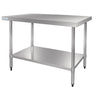 Vogue Stainless Steel Prep Table 1200mm - GJ502