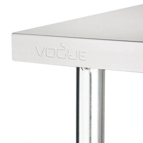 Vogue Stainless Steel Prep Table 1500mm - GJ503