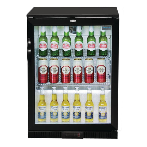 Polar 138L G-Series Back Bar Cooler with Hinged Door