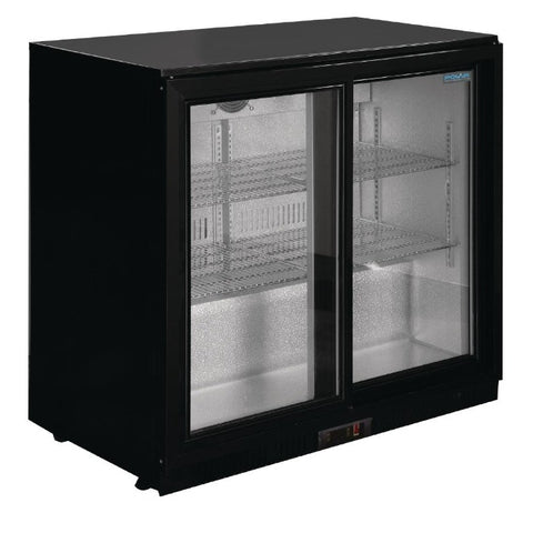 Polar 198L G-Series Under Counter Back Bar Cooler - Sliding Doors - GL010-A