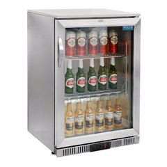 Polar Polar 138L G-Series Back Bar Cooler Stainless Steel Hinged Door