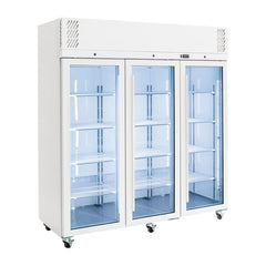 Williams Williams 1510L 3 Door White Upright Display Fridge - HP3GW