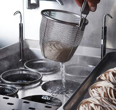 LUUS LUUS Asian 2 Basket Noodle Cooker with 2 x 11L Soup Pots - NC-45-B