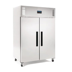 Polar Polar 1200L G-Series 2 Door Upright Freezer Stainless Steel