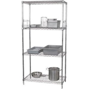Vogue 4 Tier Wire Shelving Kit 1525x610mm - icegroup hospitality superstore